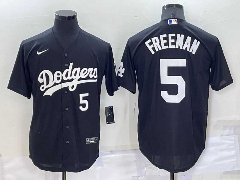 Dodgers 5 Freddie Freeman Black Nike Turn Back The Clock Cool Base Jersey,We sell and wholesale Dodgers 5 Freddie Freeman Black Nike Turn Back The Clock Cool Base Jersey on line form chian!